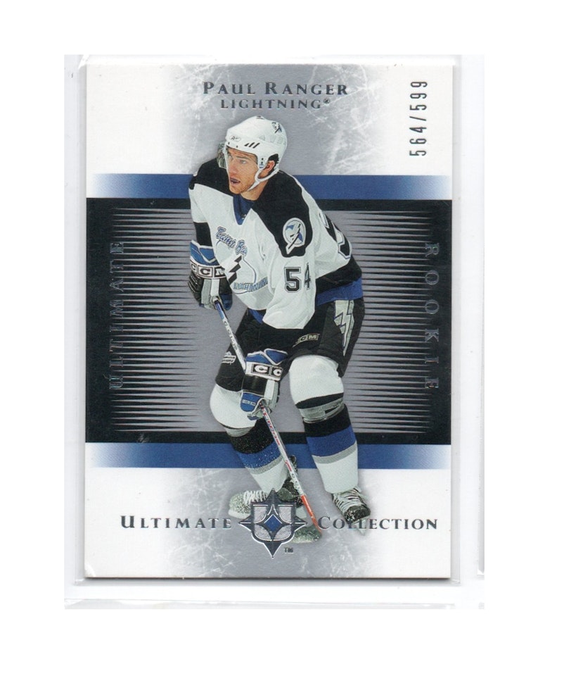 2005-06 Ultimate Collection #172 Paul Ranger RC (25-X275-LIGHTNING)