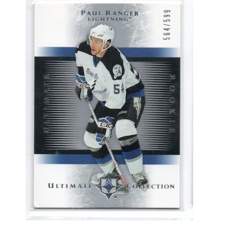 2005-06 Ultimate Collection #172 Paul Ranger RC (25-X275-LIGHTNING)