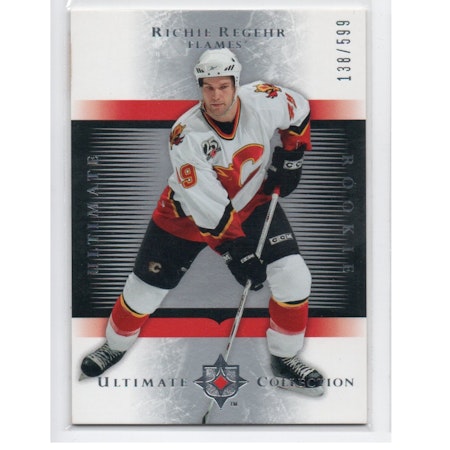 2005-06 Ultimate Collection #197 Richie Regehr RC (25-X276-FLAMES)