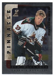 1996-97 Be A Player Autographs Silver #69 Jim McKenzie (30-X307-COYOTES)