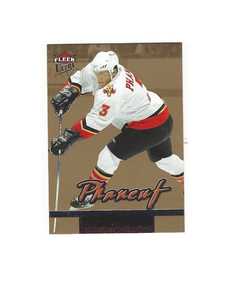 2005-06 Ultra Gold #261 Dion Phaneuf (100-X151-FLAMES)