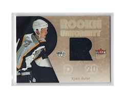 2005-06 Ultra Rookie Uniformity Jerseys #RURS Ryan Suter (30-X237-GAMEUSED-RC-PREDATORS)