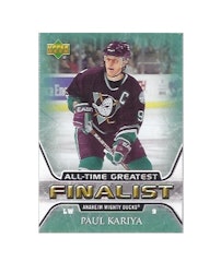 2005-06 Upper Deck All-Time Greatest #2 Paul Kariya (12-X97-DUCKS)
