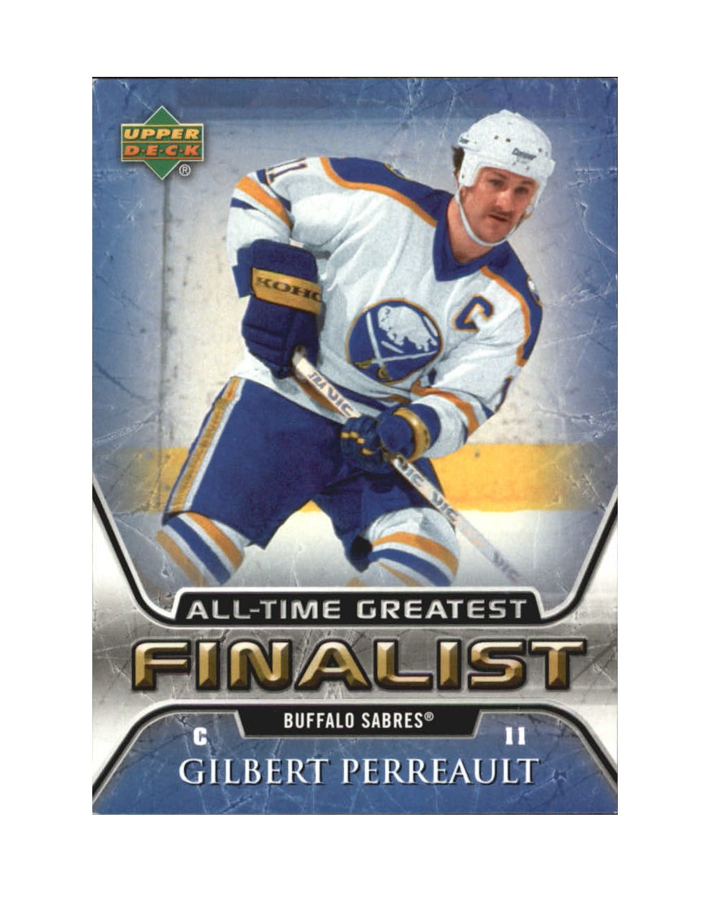 2005-06 Upper Deck All-Time Greatest #8 Gilbert Perreault (10-X97-SABRES)