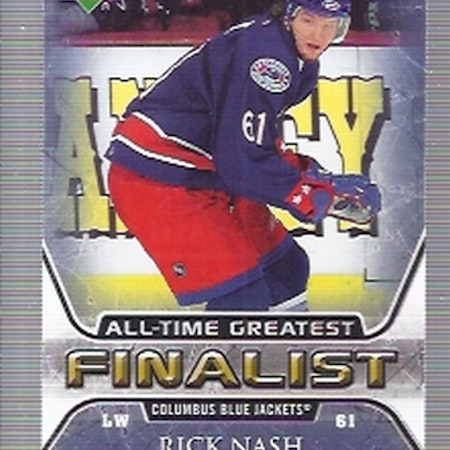 2005-06 Upper Deck All-Time Greatest #17 Rick Nash (10-X97-BLUEJACKETS)