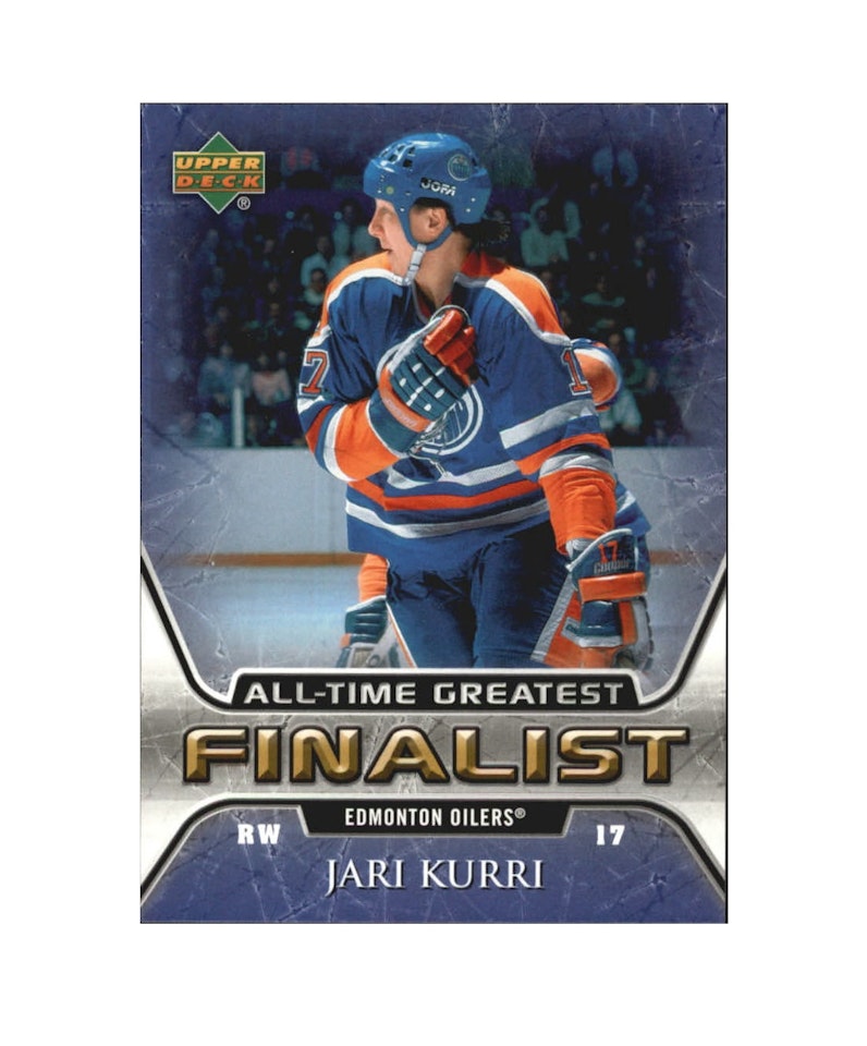 2005-06 Upper Deck All-Time Greatest #24 Jari Kurri (12-X165-OILERS)