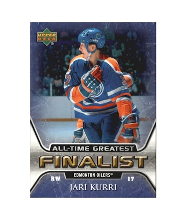 2005-06 Upper Deck All-Time Greatest #24 Jari Kurri (12-X165-OILERS)
