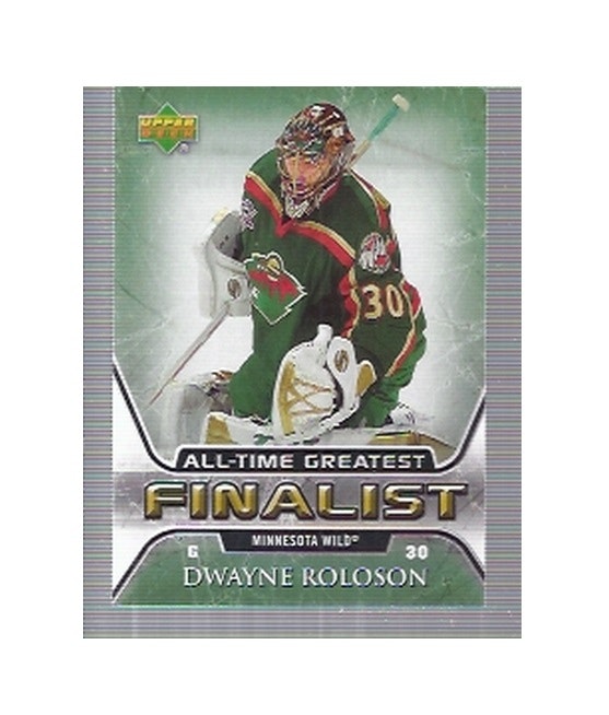 2005-06 Upper Deck All-Time Greatest #30 Dwayne Roloson (10-X165-NHLWILD) (2)