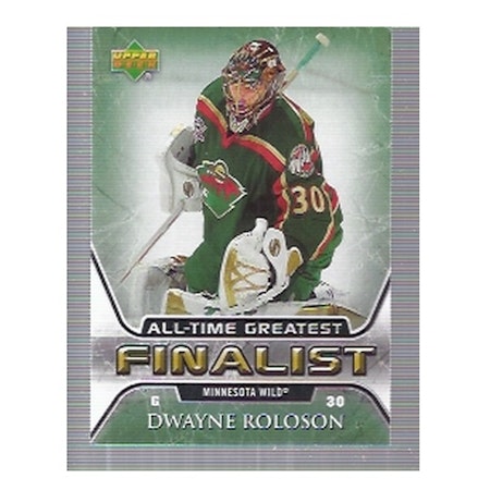 2005-06 Upper Deck All-Time Greatest #30 Dwayne Roloson (10-X165-NHLWILD) (2)