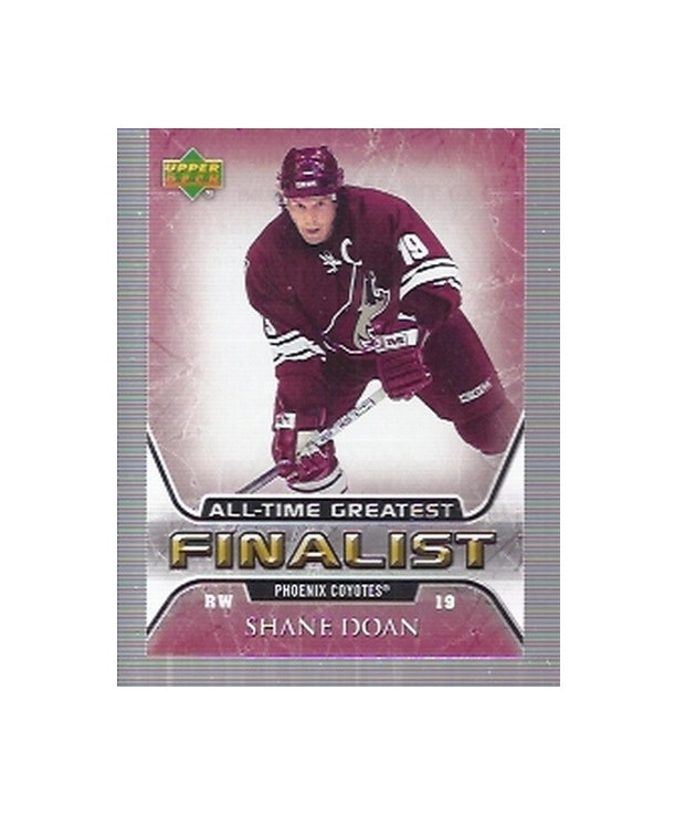 2005-06 Upper Deck All-Time Greatest #44 Shane Doan (10-X165-COYOTES)