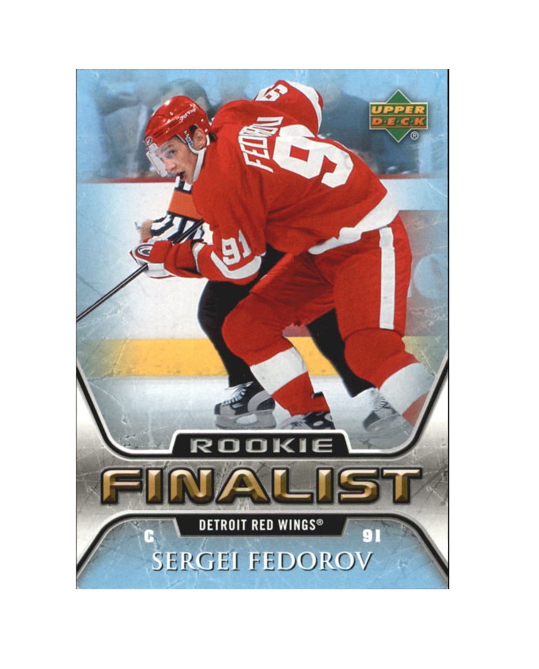 2005-06 Upper Deck All-Time Greatest #72 Sergei Fedorov (12-X191-RED WINGS)