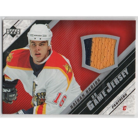 2005-06 Upper Deck Jerseys #JNH Nathan Horton (25-X235-GAMEUSED-NHLPANTHERS)