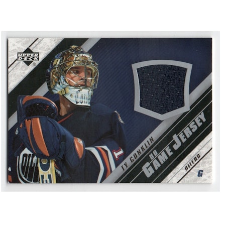 2005-06 Upper Deck Jerseys #JTC Ty Conklin (25-X203-OILERS)