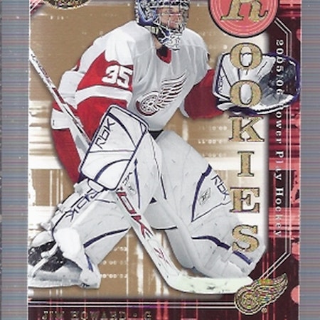 2005-06 Upper Deck Power Play #166 Jim Howard RC (30-X295-RED WINGS)