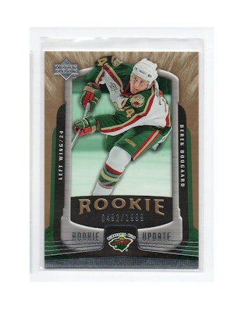2005-06 Upper Deck Rookie Update #146 Derek Boogaard RC (40-X278-NHLWILD)