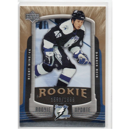 2005-06 Upper Deck Rookie Update #183 Darren Reid RC (20-X276-LIGHTNING)