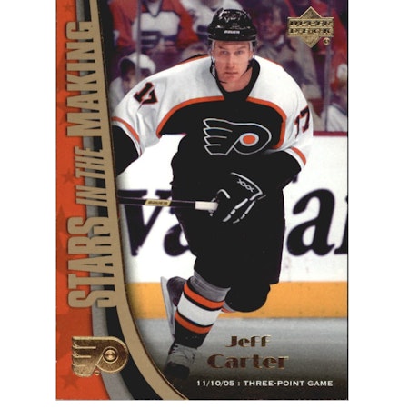 2005-06 Upper Deck Stars in the Making #SM3 Jeff Carter (12-X91-FLYERS)
