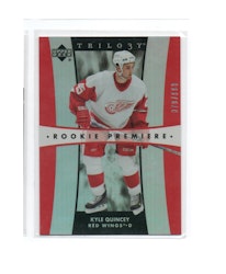 2005-06 Upper Deck Trilogy #252 Kyle Quincey RC (30-X265-RED WINGS)