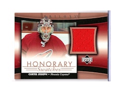 2005-06 Upper Deck Trilogy Honorary Swatches #HSCJ Curtis Joseph (60-X100-COYOTES)