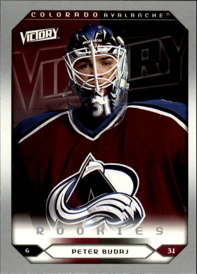 2005-06 Upper Deck Victory #251 Peter Budaj RC (10-X61-AVALANCHE)