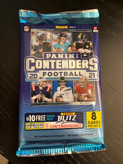 2021 Panini Contenders Football (Mega Box Pack)