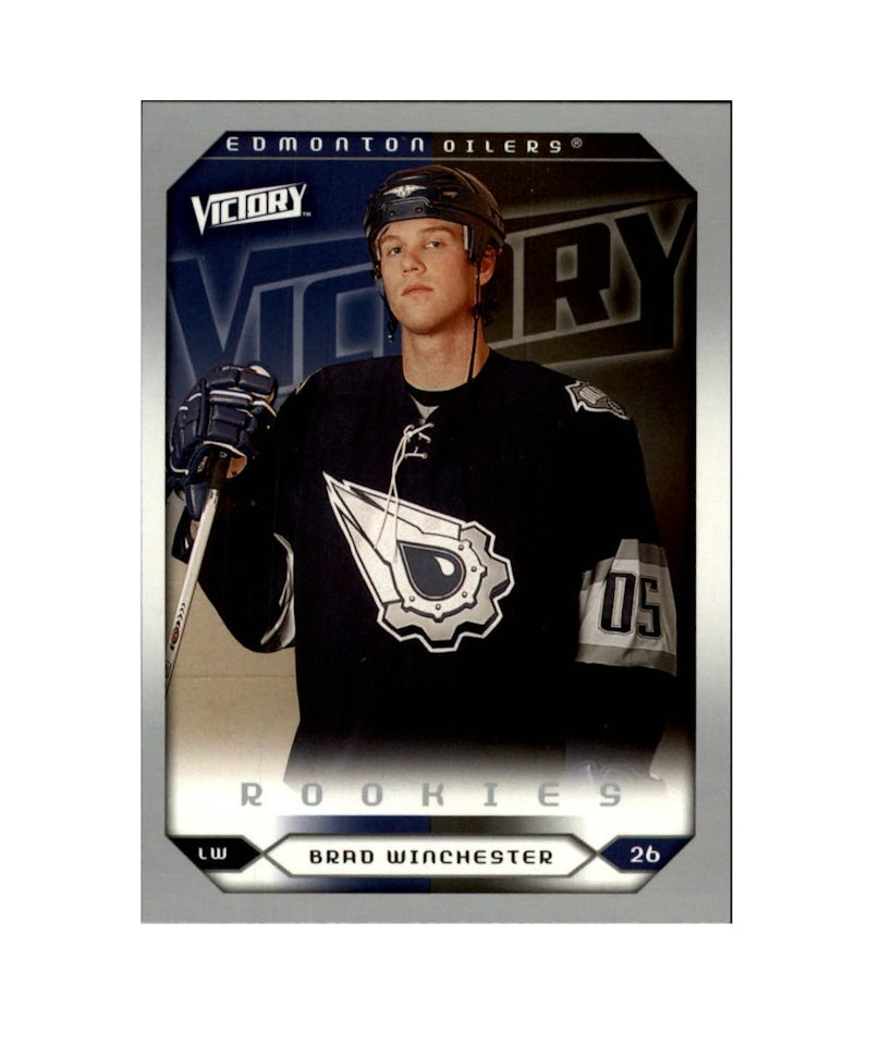 2005-06 Upper Deck Victory #262 Brad Winchester RC (10-D4-OILERS)