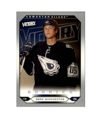 2005-06 Upper Deck Victory #262 Brad Winchester RC (10-X281-OILERS)