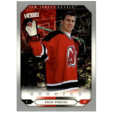 2005-06 Upper Deck Victory #268 Zach Parise RC (20-X271-DEVILS)