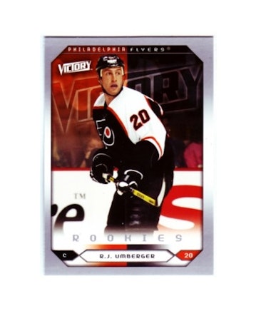 2005-06 Upper Deck Victory #273 R.J. Umberger RC (10-X270-FLYERS)