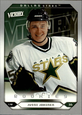 2005-06 Upper Deck Victory #297 Jussi Jokinen RC (10-X294-NHLSTARS) (4)