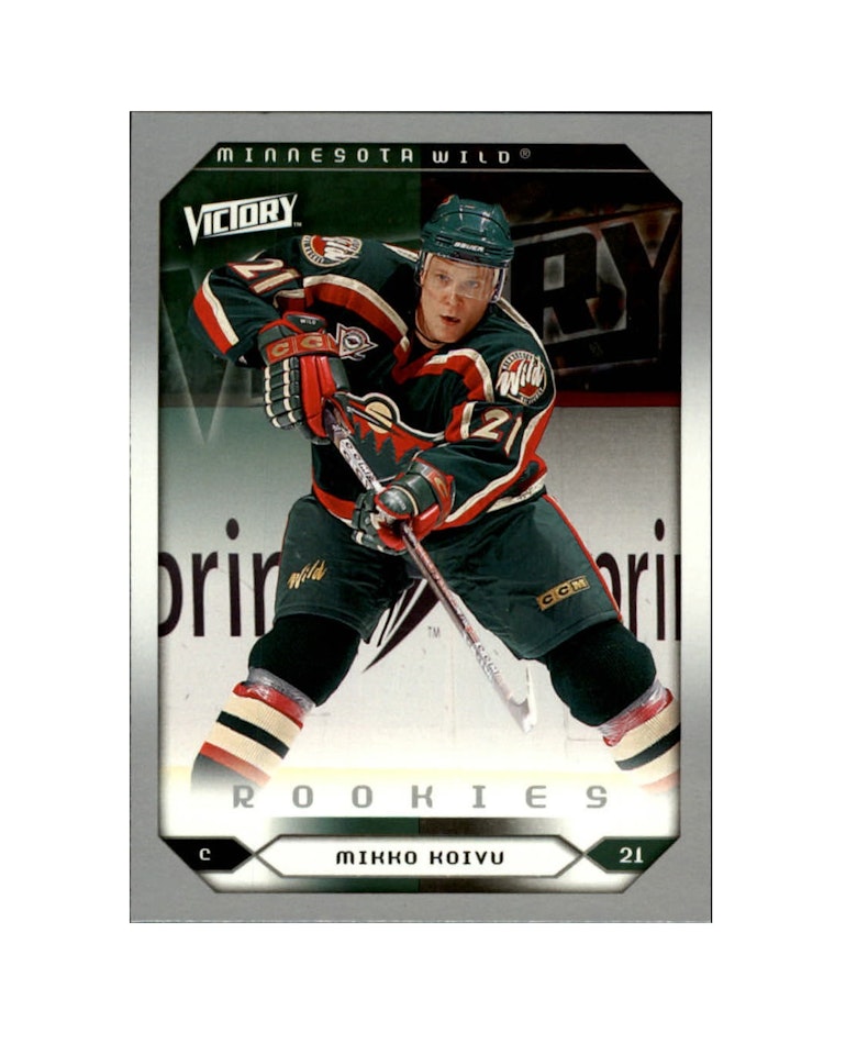 2005-06 Upper Deck Victory #300 Mikko Koivu RC (10-X277-NHLWILD) (2)
