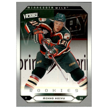 2005-06 Upper Deck Victory #300 Mikko Koivu RC (10-X277-NHLWILD) (3)