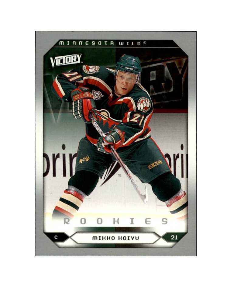2005-06 Upper Deck Victory #300 Mikko Koivu RC (10-X277-NHLWILD)