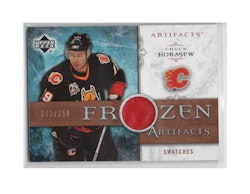 2006-07 Artifacts Frozen Artifacts #FACK Chuck Kobasew (20-X234-GAMEUSED-SERIAL-FLAMES)