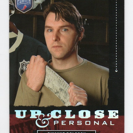 2006-07 Be A Player Up Close and Personal #UC17 Dwayne Roloson (10-X70-OILERS)