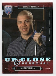 2006-07 Be A Player Up Close and Personal #UC21 Jarome Iginla (12-X143-FLAMES)