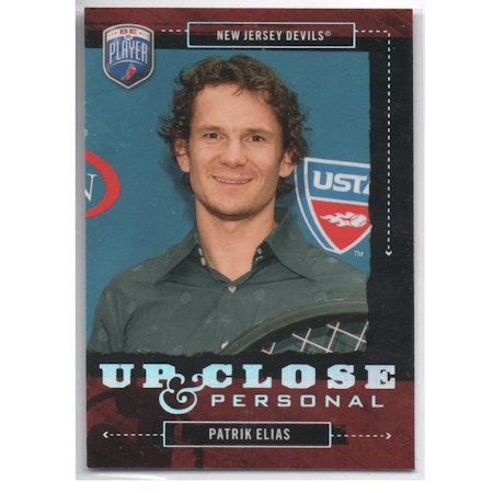 2006-07 Be A Player Up Close and Personal #UC44 Patrik Elias (15-X155-DEVILS)