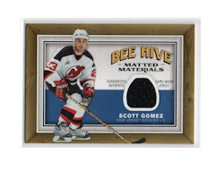 2006-07 Beehive Matted Materials #MMSG Scott Gomez (30-X233-GAMEUSED-DEVILS)