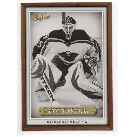 2006-07 Beehive Wood #52 Manny Fernandez (15-X154-NHLWILD)