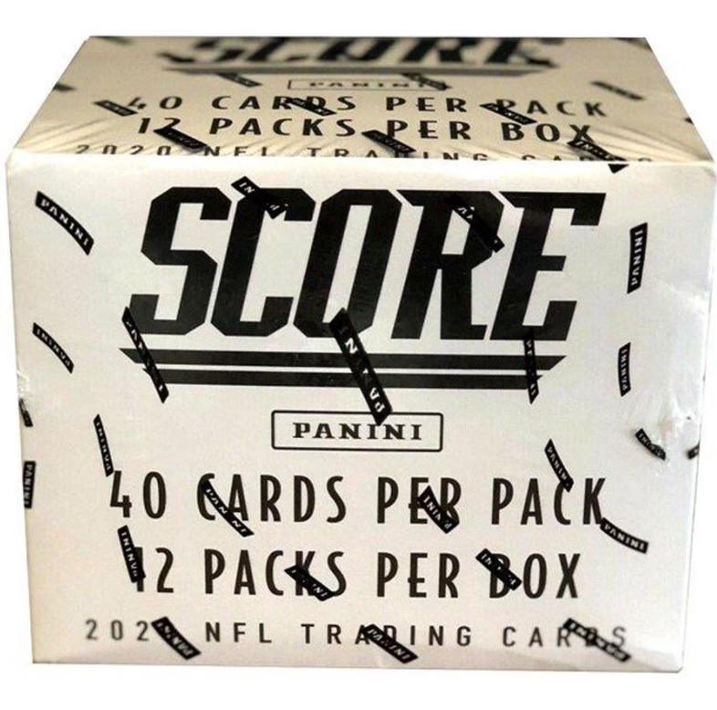 2020 Panini Score Football (Jumbo Value 12-Pack Box)