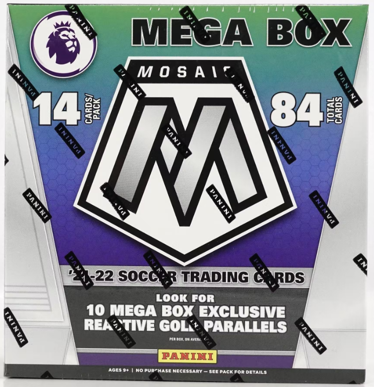 202122 Panini Mosaic Premier League Soccer (Mega Box) CARDLAND