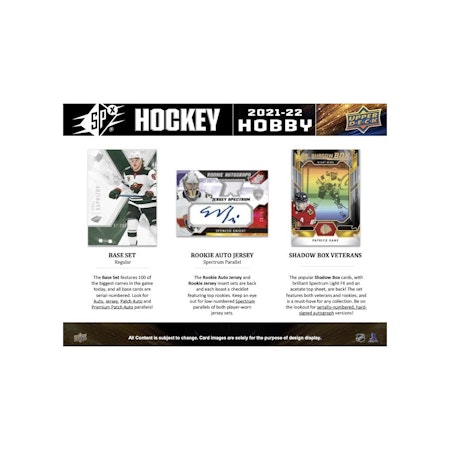 2021-22 SPx (Hobby Box)
