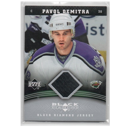 2006-07 Black Diamond Jerseys #JDE Pavol Demitra (40-X258-NHLWILD+NHLKINGS)