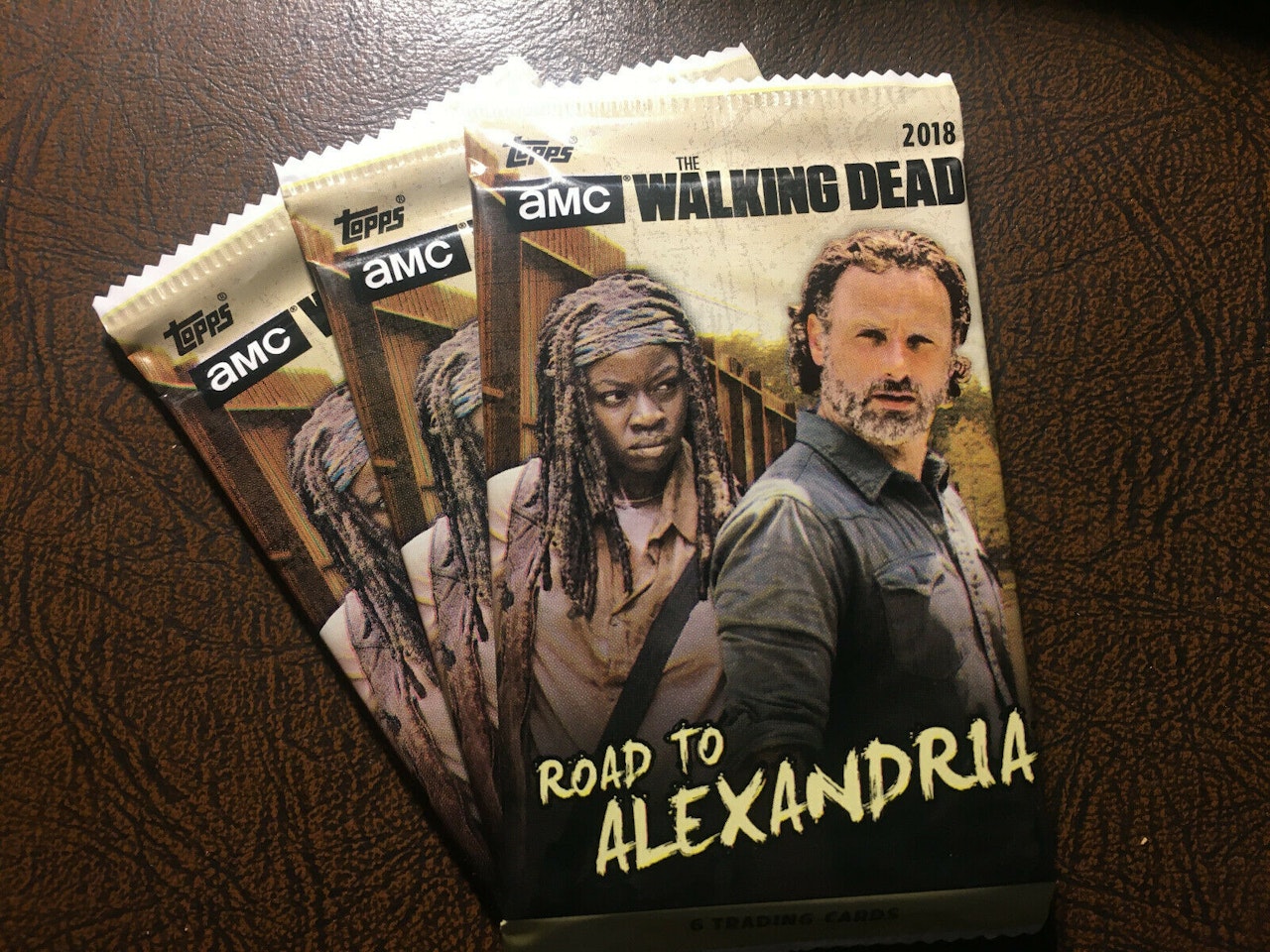 2018 Topps AMC The Walking Dead ROAD TO ALEXANDRIA (Löspaket)