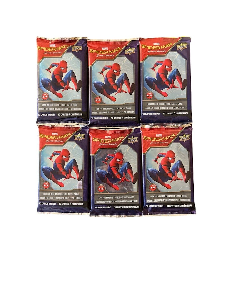 2017 Upper Deck Marvel Spider-Man Homecoming (Löspaket)