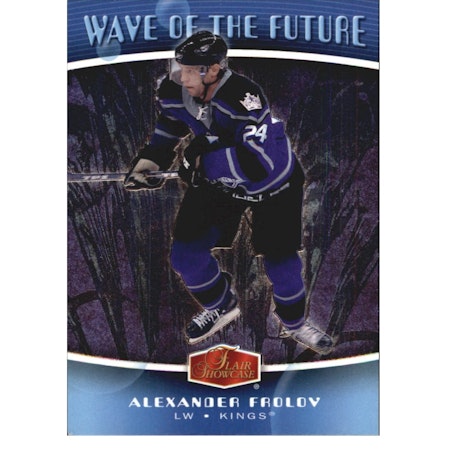 2006-07 Flair Showcase Wave of the Future #WF18 Alexander Frolov (10-X112-NHLKINGS)