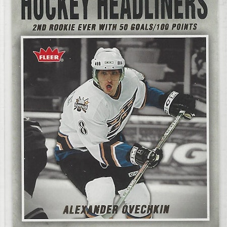 2006-07 Fleer Hockey Headliners #HL2 Alexander Ovechkin (12-X139-CAPITALS)