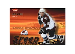 2006-07 Fleer Speed Machines #SM8 Joe Sakic (12-X112-AVALANCHE)