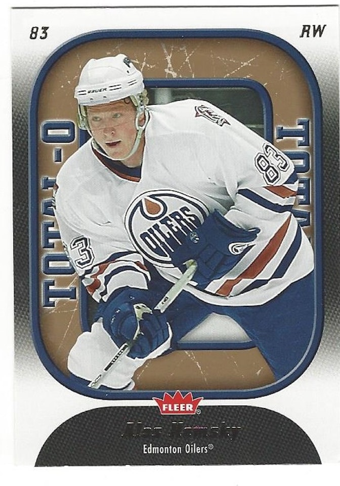 2006-07 Fleer Total O #O10 Ales Hemsky (12-233x5-OILERS)