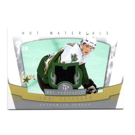 2006-07 Hot Prospects Hot Materials #HMLE Loui Eriksson (50-35x8-NHLSTARS)